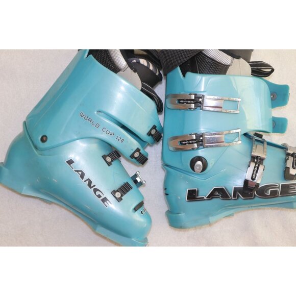 Lange Olympic 120 Ski Boots 9 Men/Junior Race Expert Blue Snowboarding main image 10